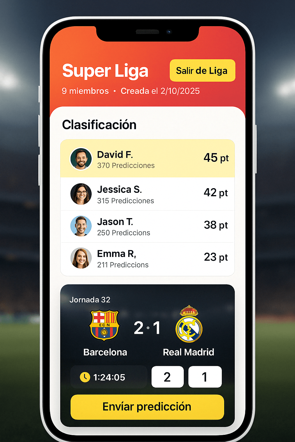 Vista previa de ScoreKings